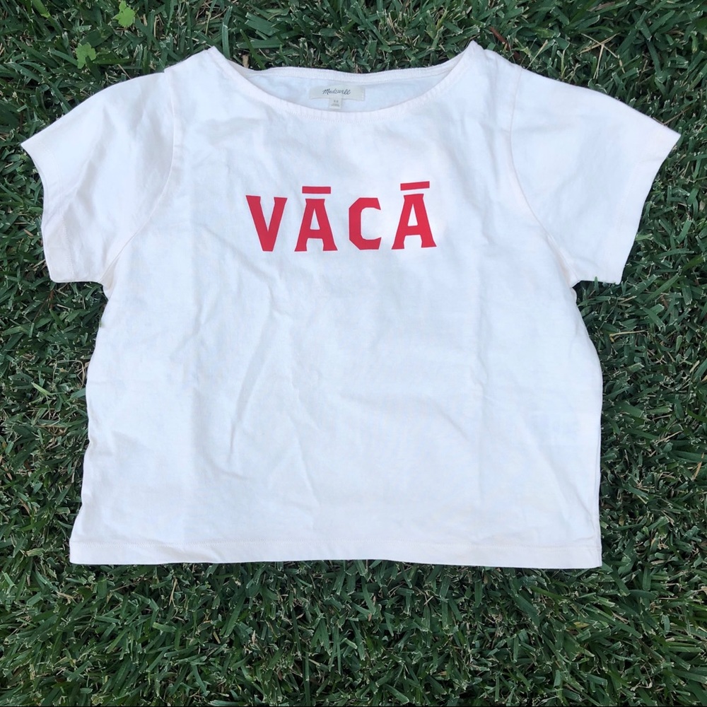 Made well cropped t shirt
